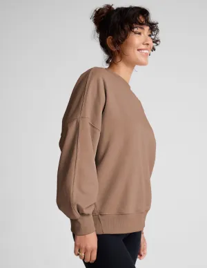 Comfortable Layer Street Staple LuxeFleece Oversized Sweatshirt