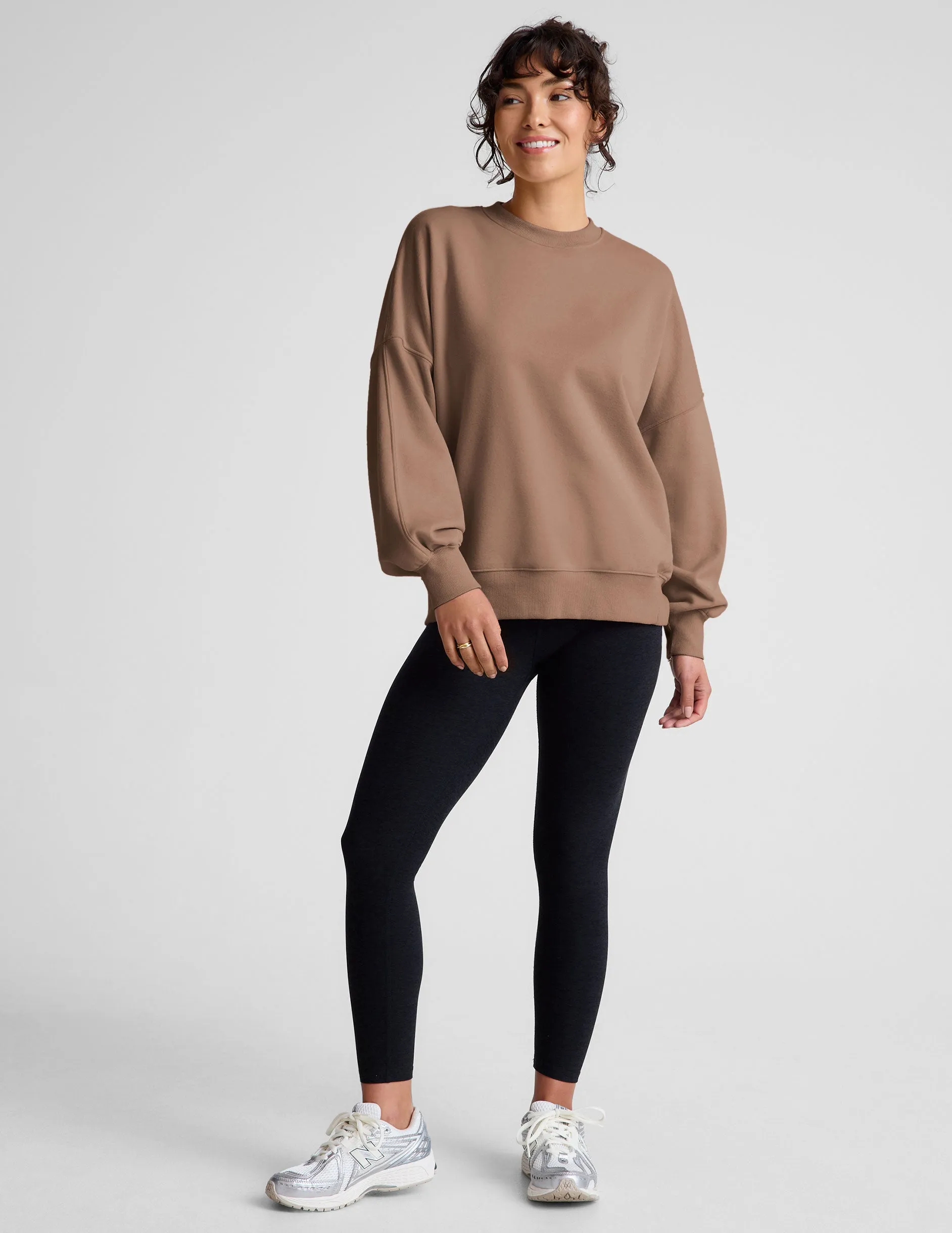 Modern Aesthetic LuxeFleece Oversized Sweatshirt
