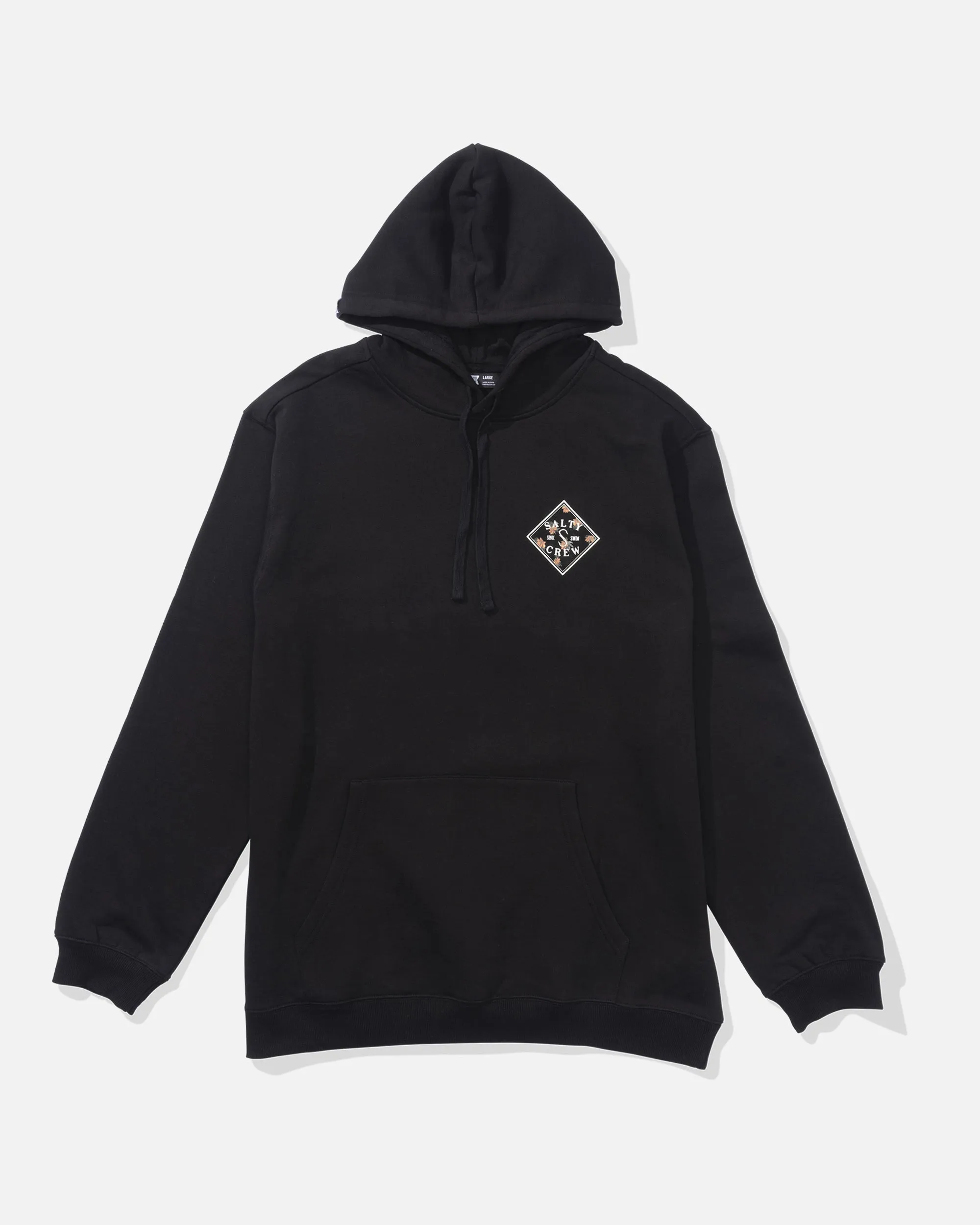 Tippet Fill Fleece Hoodie - Black Trend Focus product embroidery artistry