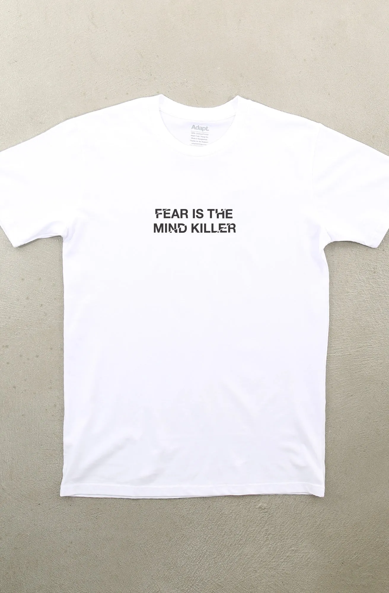 Comfy and Versatile FITMK (Men's White A1 Tee)