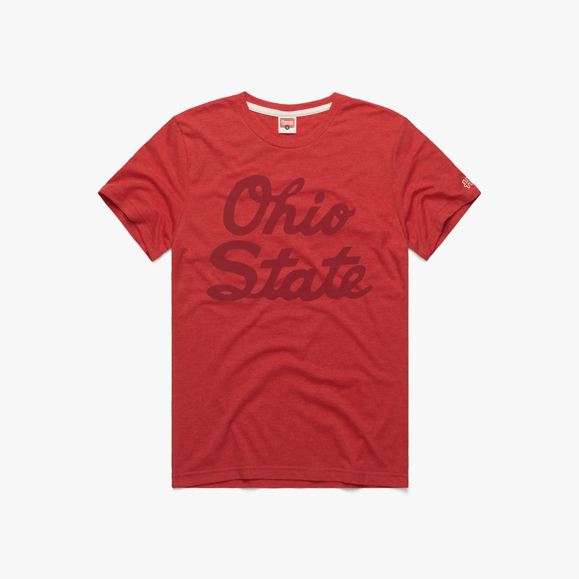 Soft and Stretchy Organic Cotton Blend OSU 1942 All Scarlet