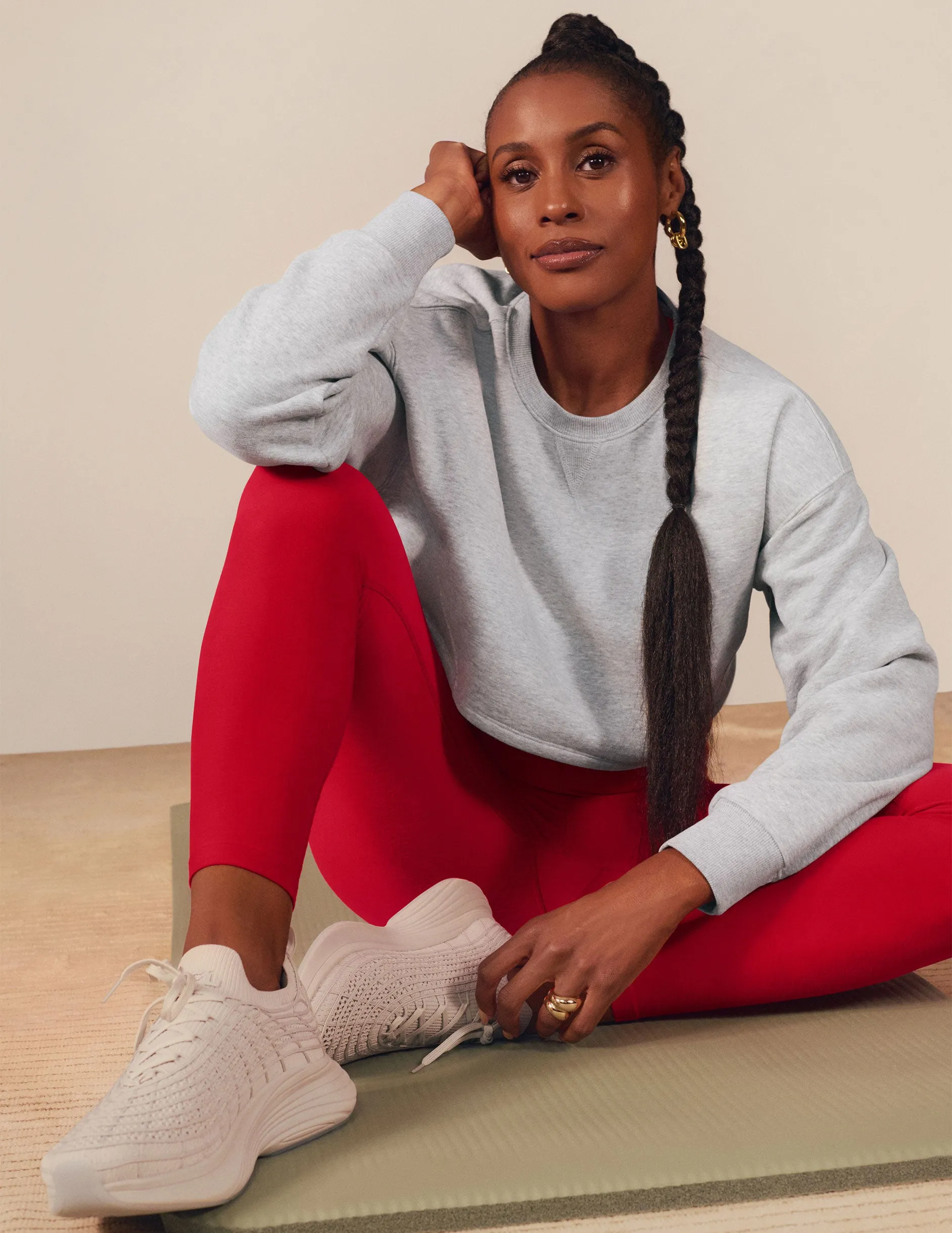 product weekday wearability LuxeFleece Boxy Pullover
