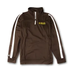 Western Michigan Stripe Quarter-Zip Bold Graphics