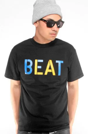 Soft Fit Wear Beat LA (Men's Black/Royal Tee)