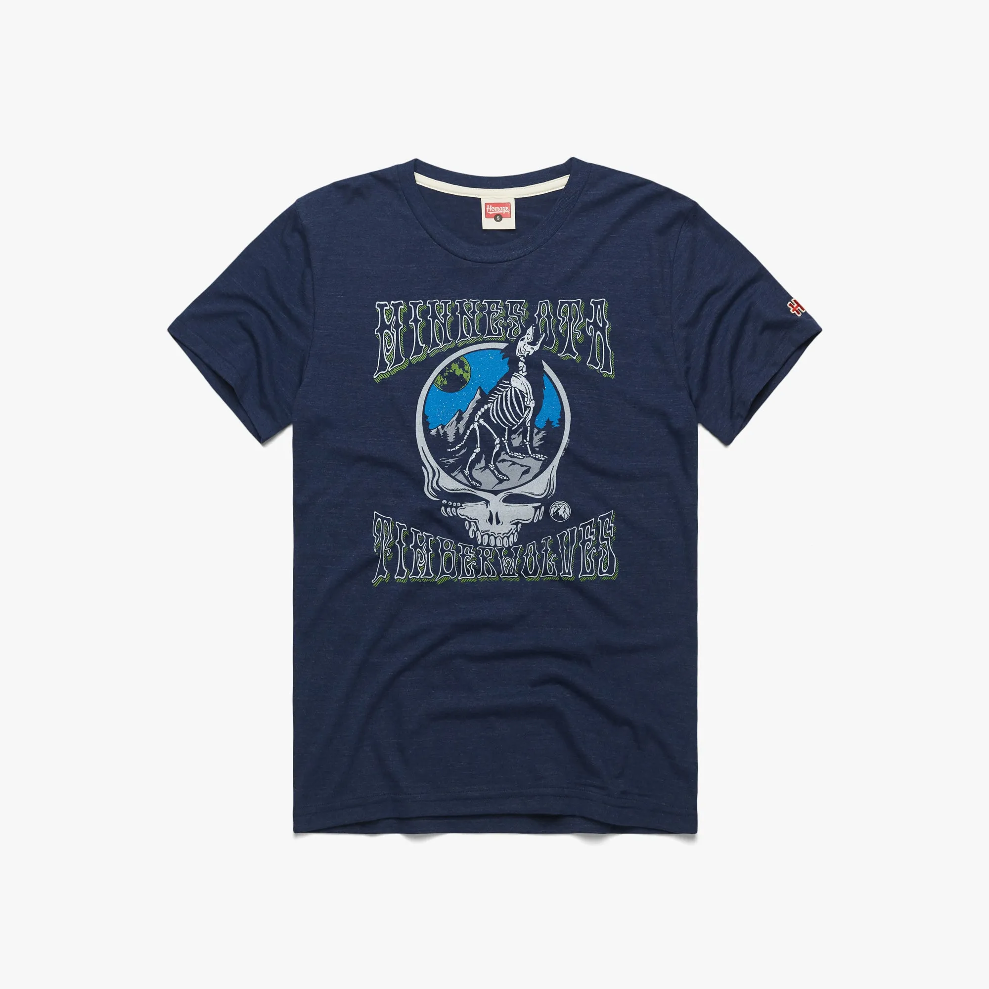 NBA x Grateful Dead x Timberwolves Skull proper length