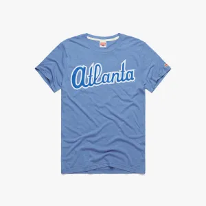 Wrinkle Resistant Cloth Stretch Waist Atlanta Braves Jersey Logo '80