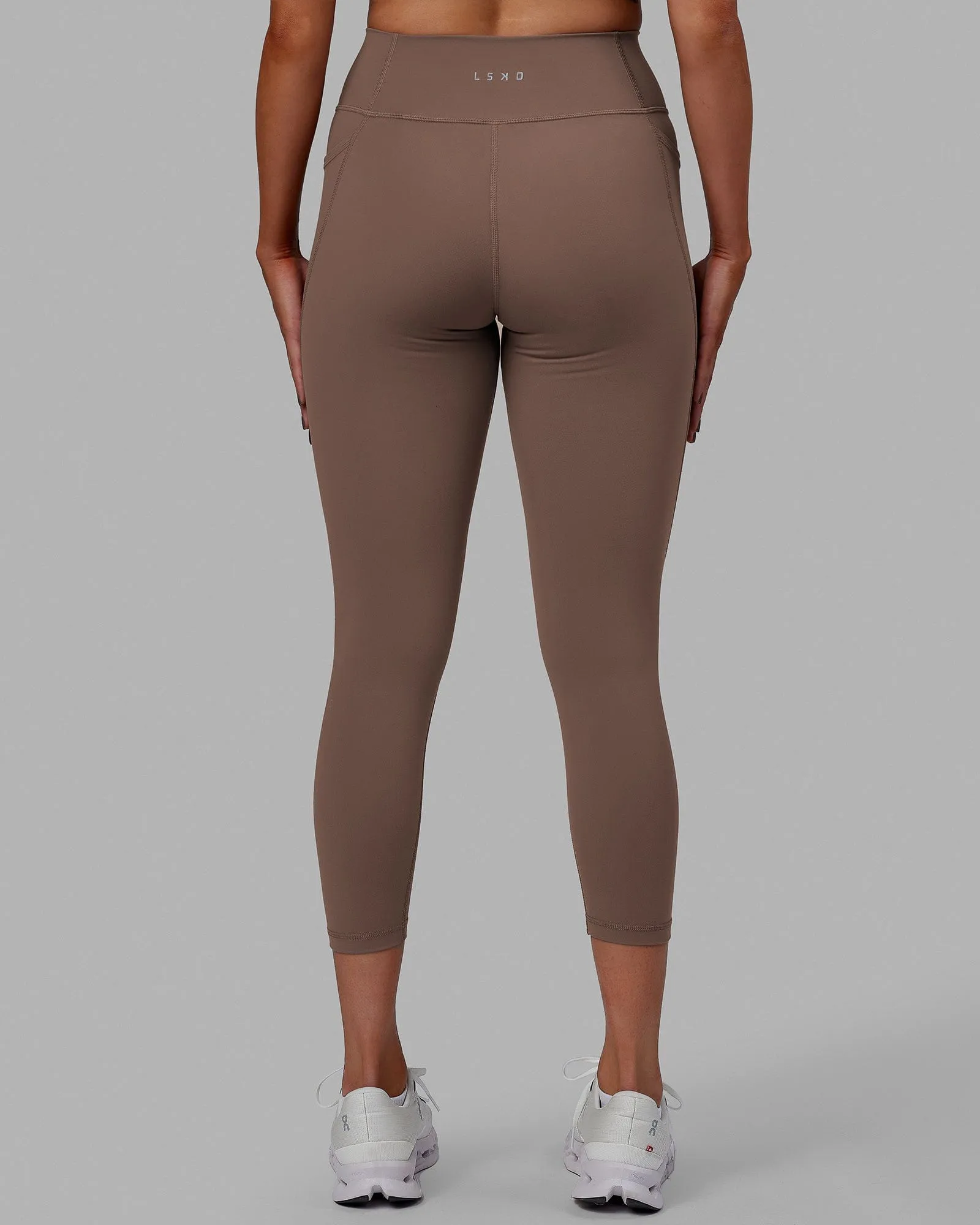 Fusion Ultra High-Rise 7/8 Legging Pockets - Deep Taupe Trend Seeker Eco Friendly Versatile Feel