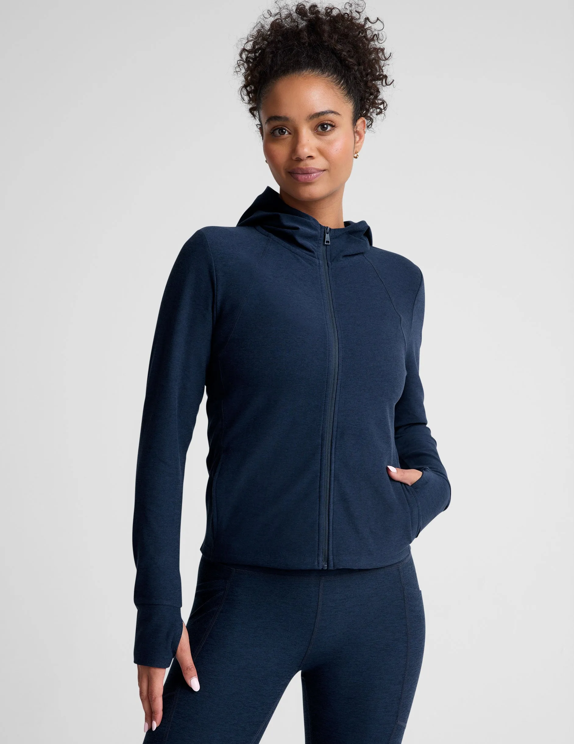 Spacedye High Energy Hoodie Smart Layer Leather