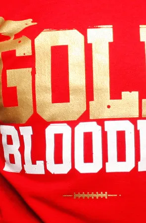 Ultimate Fit Gold Blooded (Men's Red Tee)