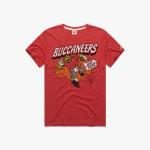 Relax Comfort Style High Density Cotton TMNT Michelangelo x Tampa Bay Buccaneers