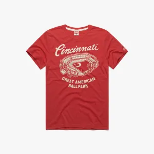 Informal charm Cincinnati Great American Ballpark