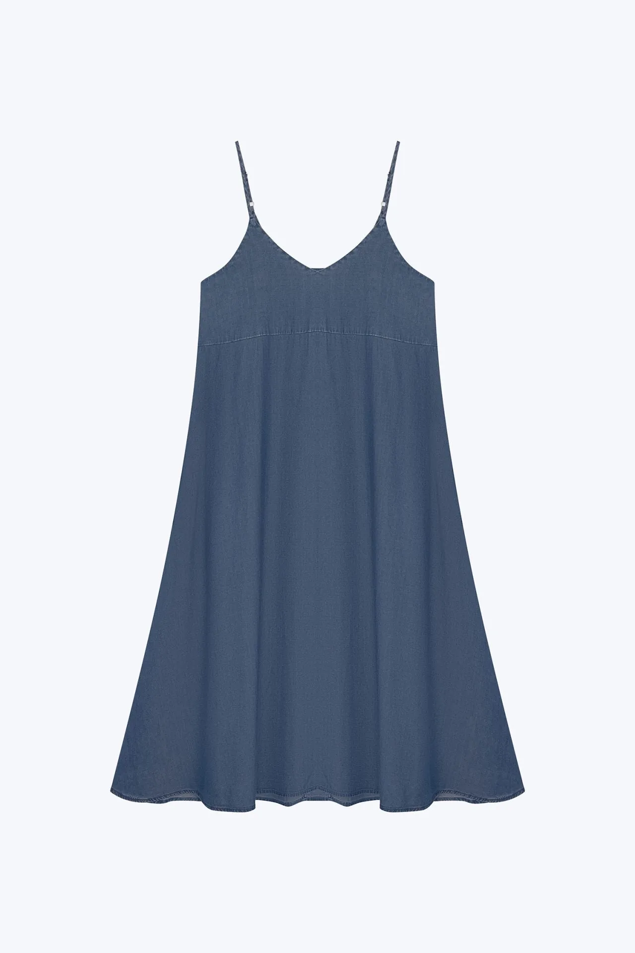 Denim Camisole Dress - Denim [AT] Odor Control Coating Timeless Wear