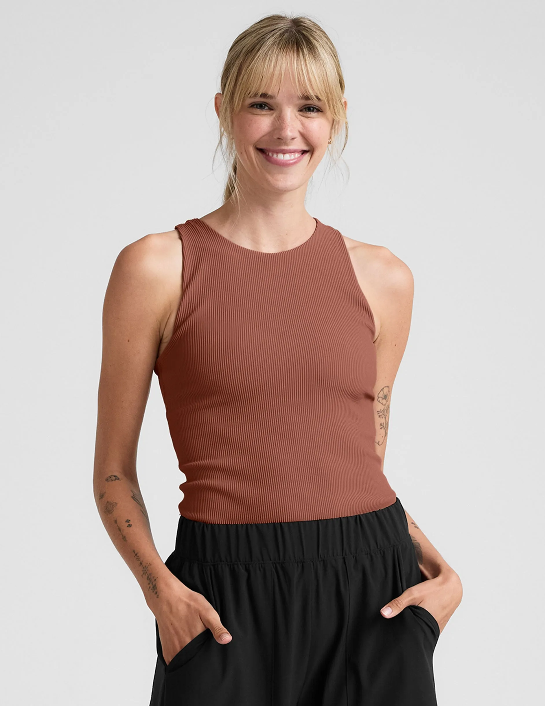 color scheme harsh environment use Refocus Ribbed Classic Tank