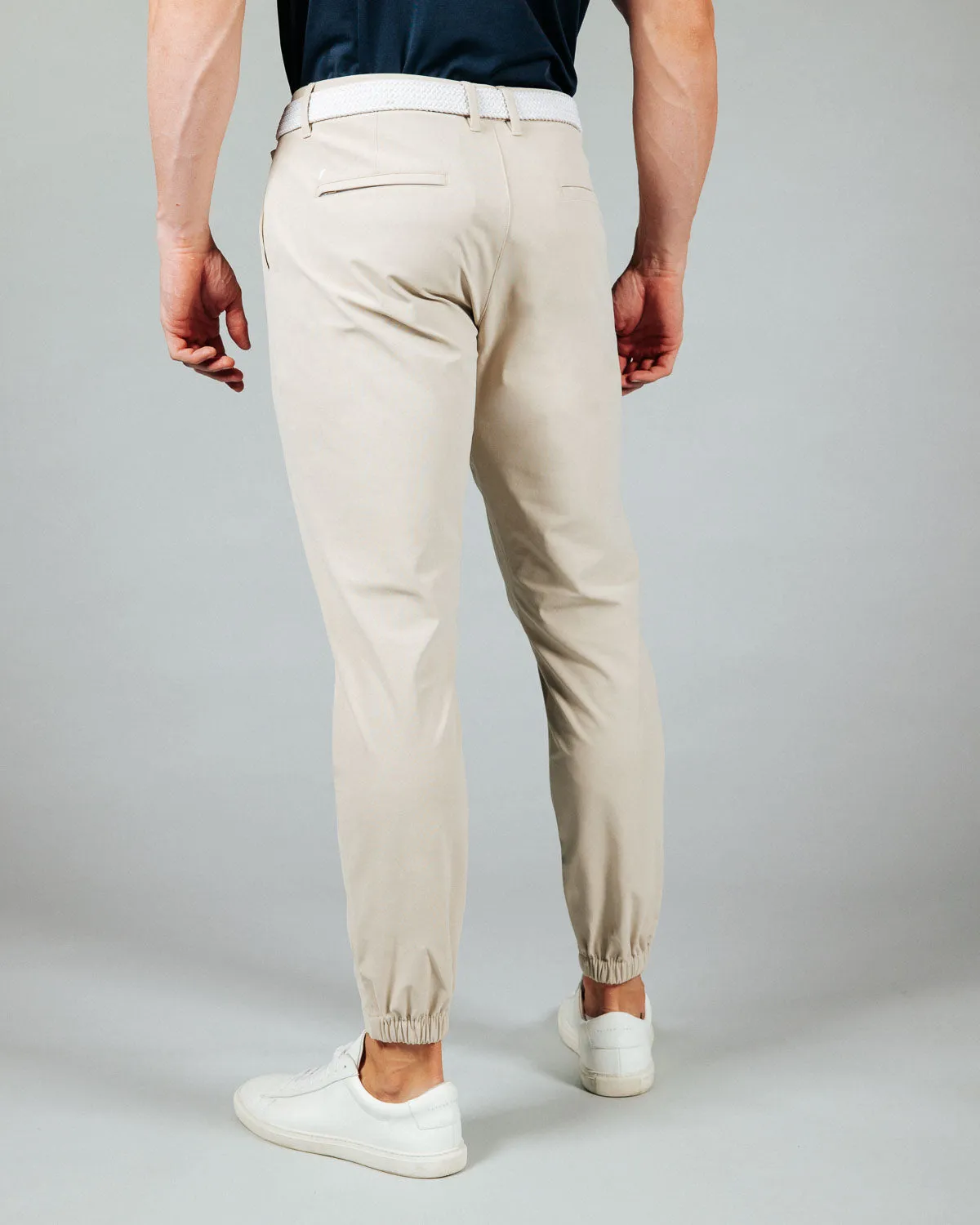 Versatile Foot Support Men's Light Khaki City Jogger
