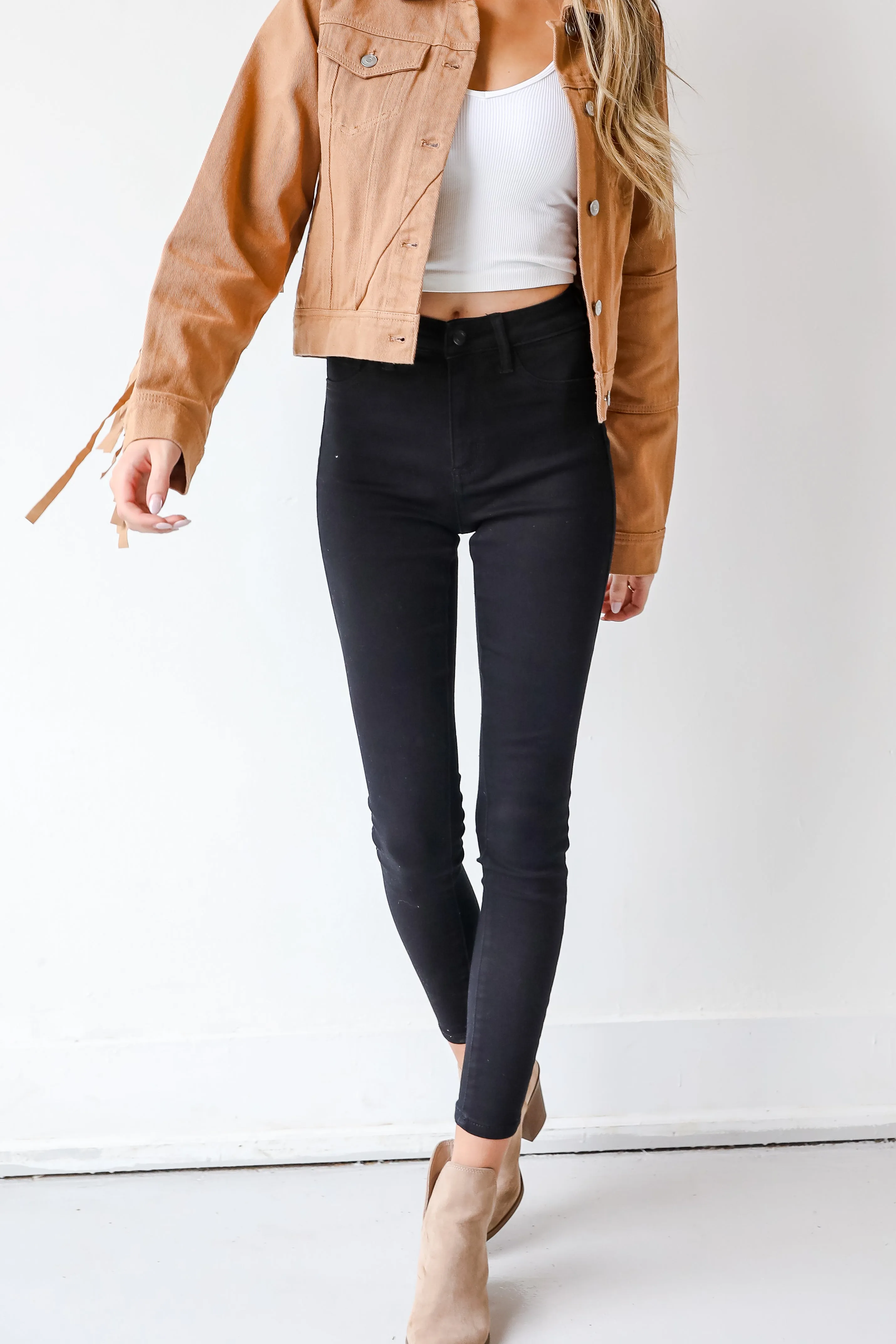 Kennedy Black Skinny Jeans Everyday Eco Friendly Earthy Basic Piece