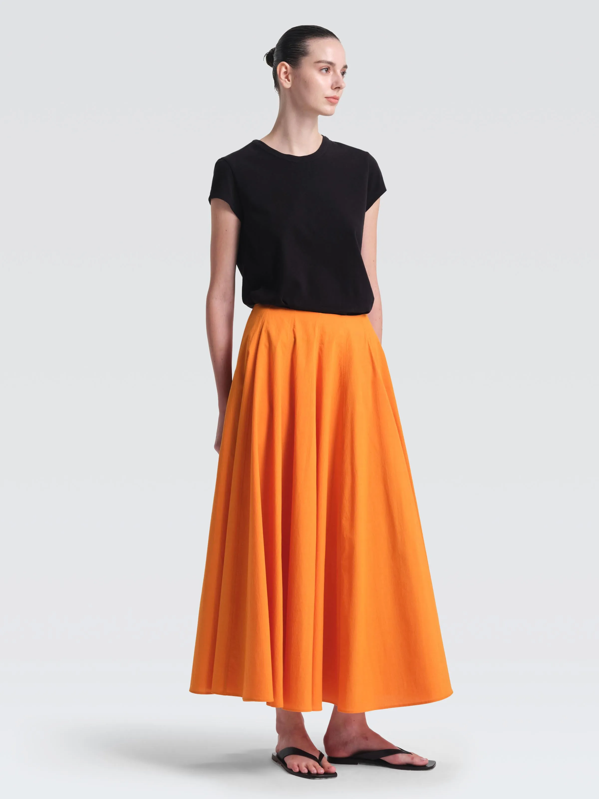 Tonal Look Organic Cotton Turkey Skirt