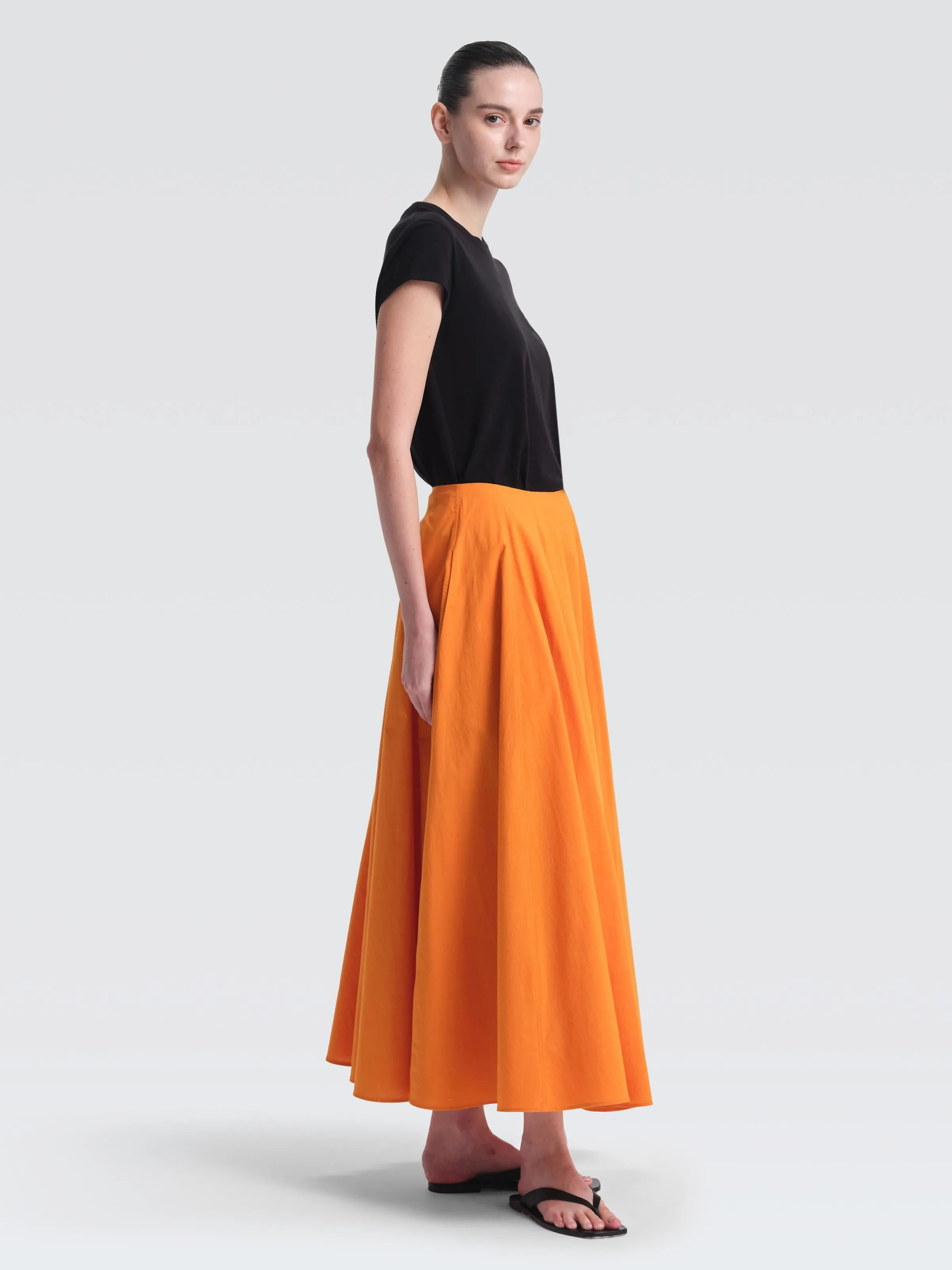 Organic Cotton Turkey Skirt Eco conscious Leg Elongating