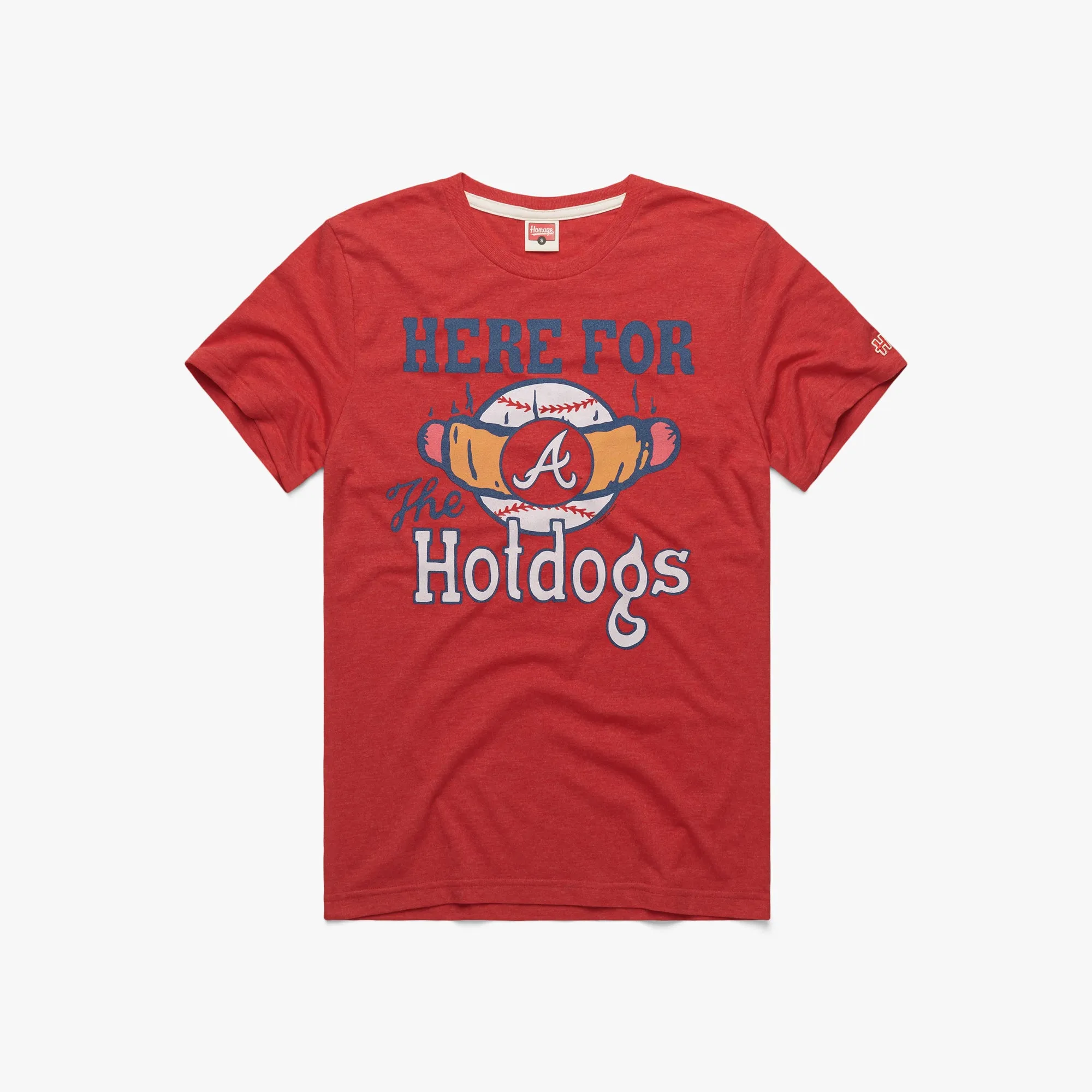 Atlanta Braves Here For The Hotdogs Stylish Wearable