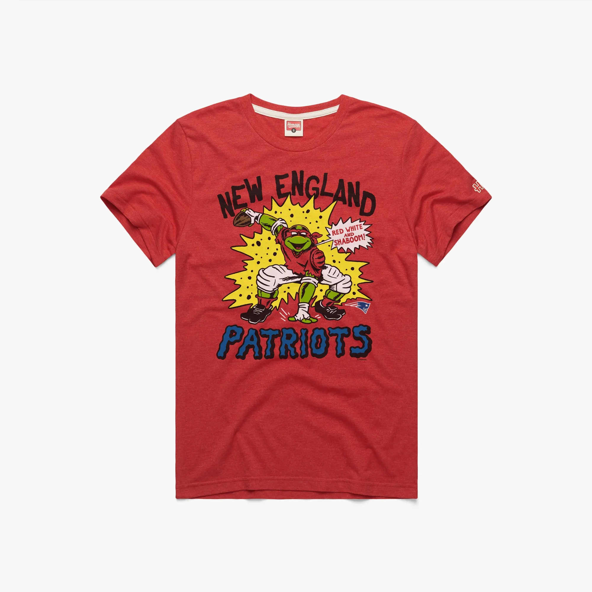 TMNT Raphael x New England Patriots Urban Trend Look Cool and Comfortable