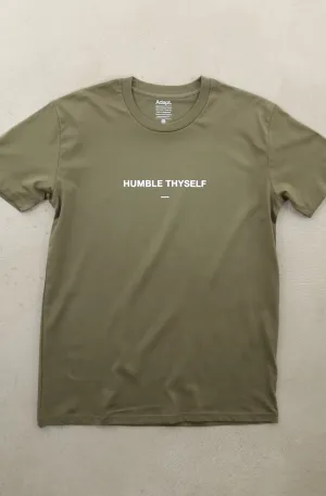 Comfortable clothing Humble Thyself II (Men's Army A1 Tee)