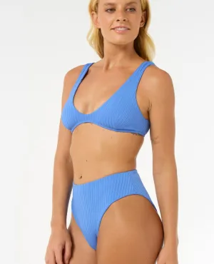 Water Repellent Finish Convertible Design Rip Curl Premium Surf Bralette Top-Ocean