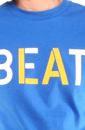 futuristic Beat LA (Men's Royal/Gold Tee)