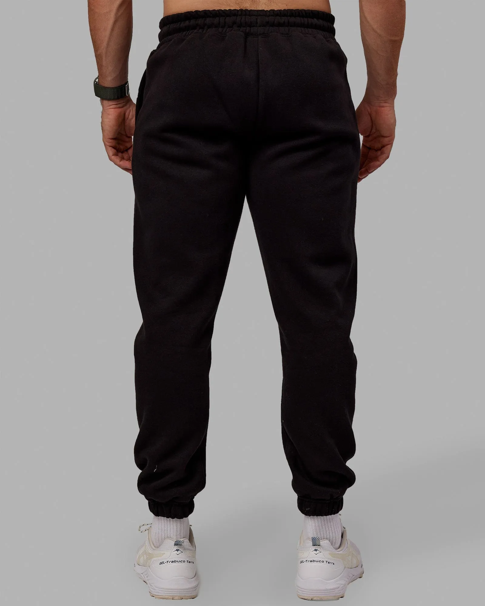 MVP Cuffed Track Pant - Black Mesh Panel Breathability Quick AccessPockets