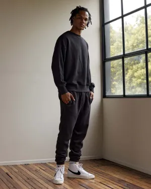 MVP Cuffed Track Pant - Black breathable panels Perfect Performance