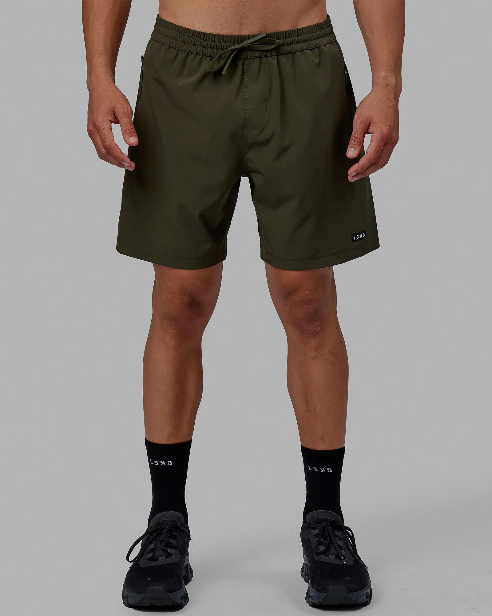 Rep 7" Performance Short - Forest Night Quick Release Fasteners FoldOverClosure