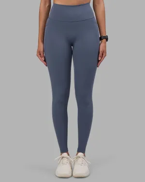 Quick-drying Fabric Fusion Ultra High-Rise Full Length Legging Pockets - Night Shadow
