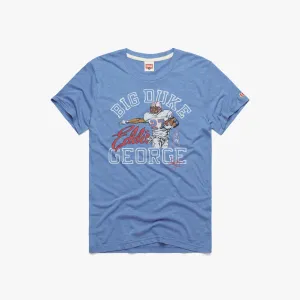 print design Oilers Eddie George Signature