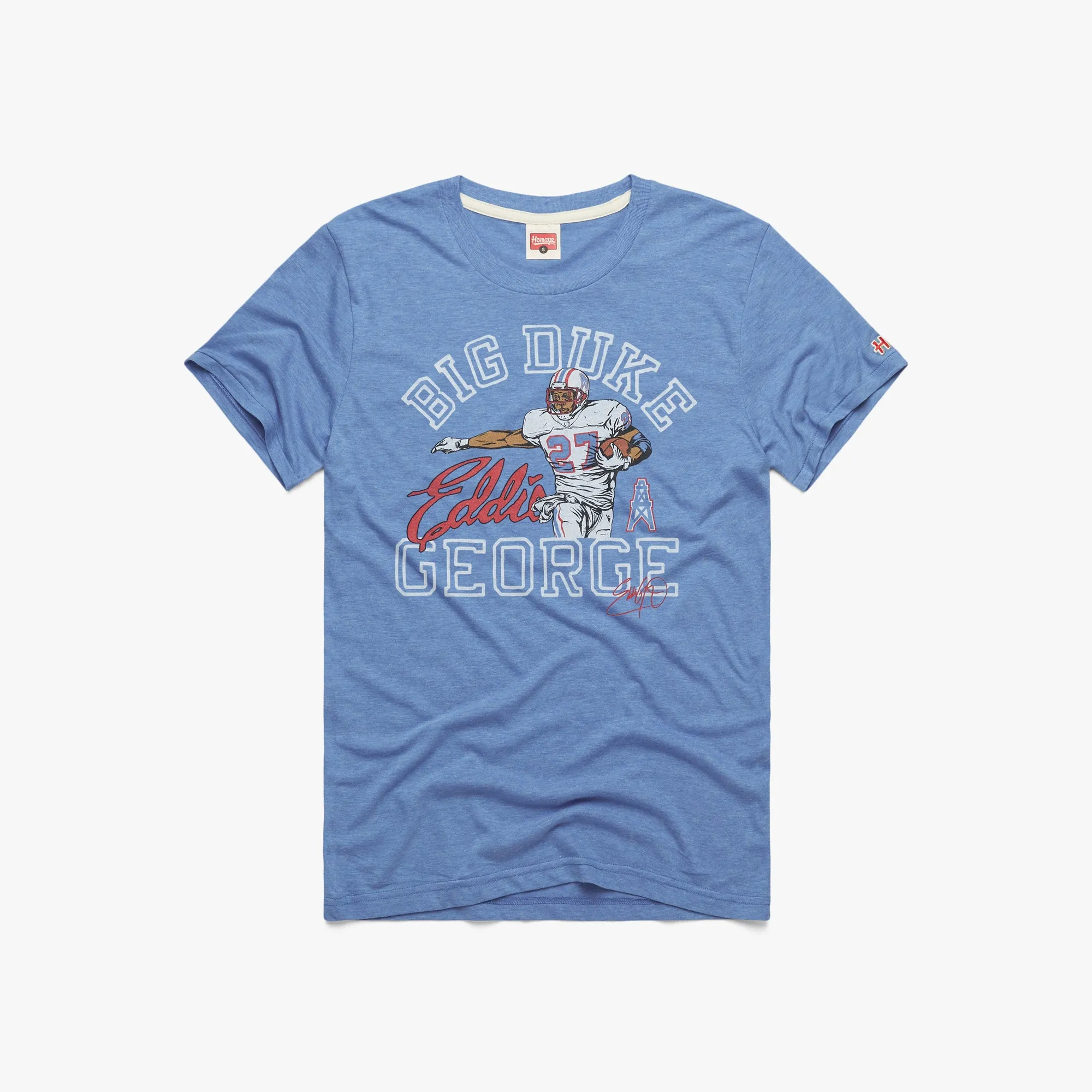 Cool Weather Wear Trendy Fabric Oilers Eddie George Signature