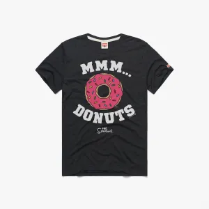 The Simpsons Mmm Donuts Abstract print