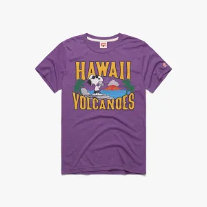 Peanuts Snoopy x Hawaii Volcanoes National Park Wrinkle Resistant Texture Soft Cotton Feel