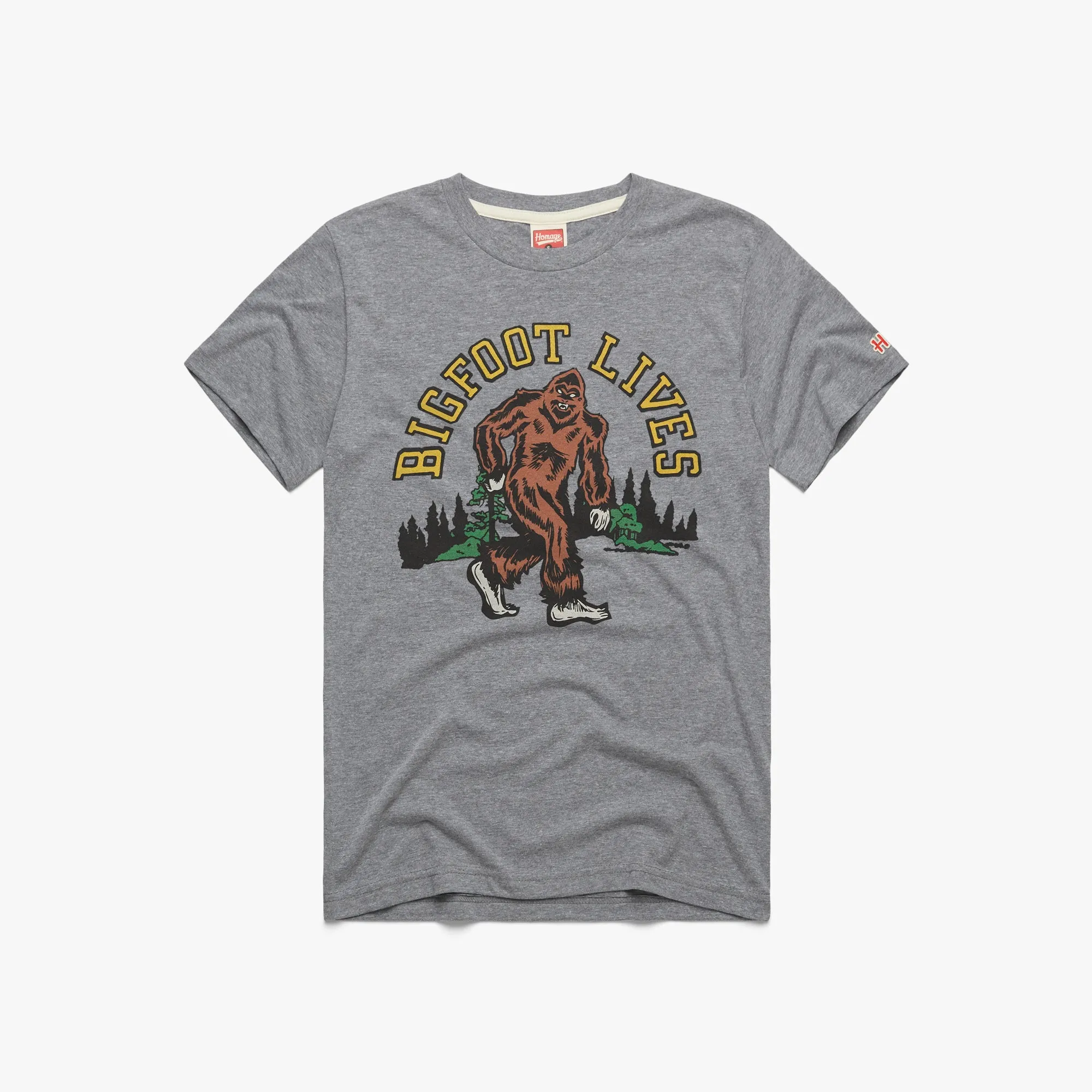Non Iron Fabric Stylish Wearable Bigfoot Lives