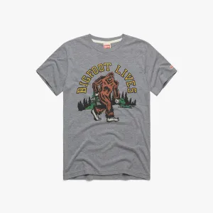 Bigfoot Lives Cozy and Comfortable RibbedNeckBanding