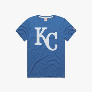 MultiPly Fabric Crew neck classic Kansas City Royals Cap Logo '69