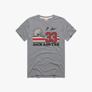 Ohio State Jack Sawyer Signature Jersey Casual Style Weekend Comfort Style