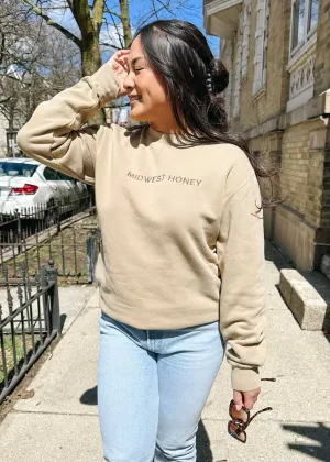Midwest Honey Sweatshirt Stretchy