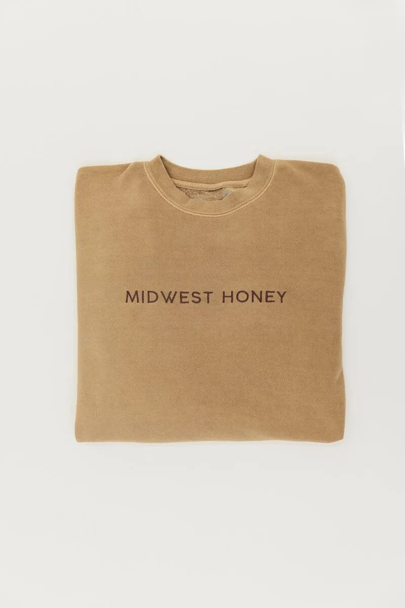 Midwest Honey Sweatshirt product launch