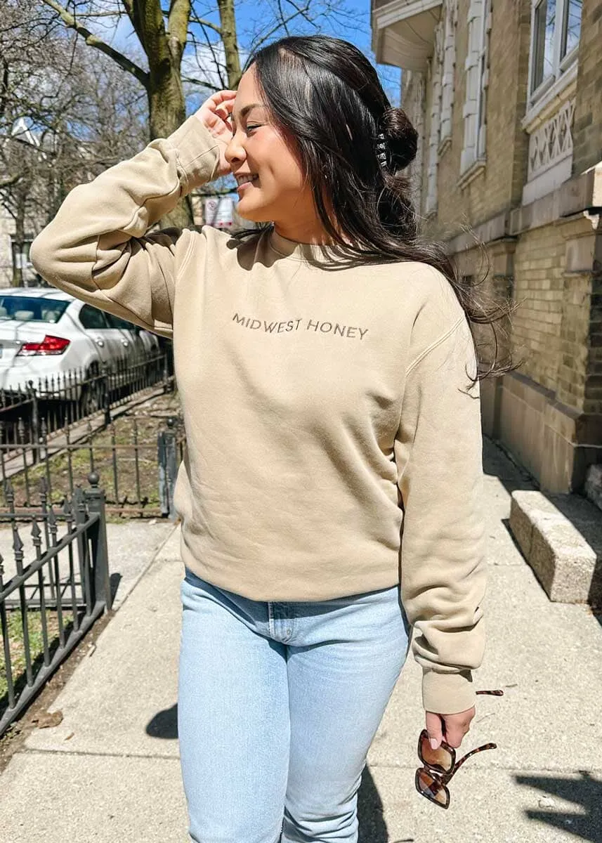 Midwest Honey Sweatshirt Stretchy