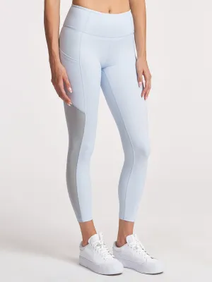 luxe feel Sheen Mesh 7/8 Pocket Legging