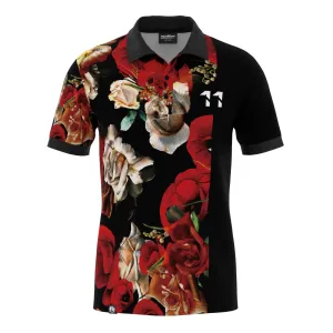 Antique Flowers Polo Shirt All Day Fit