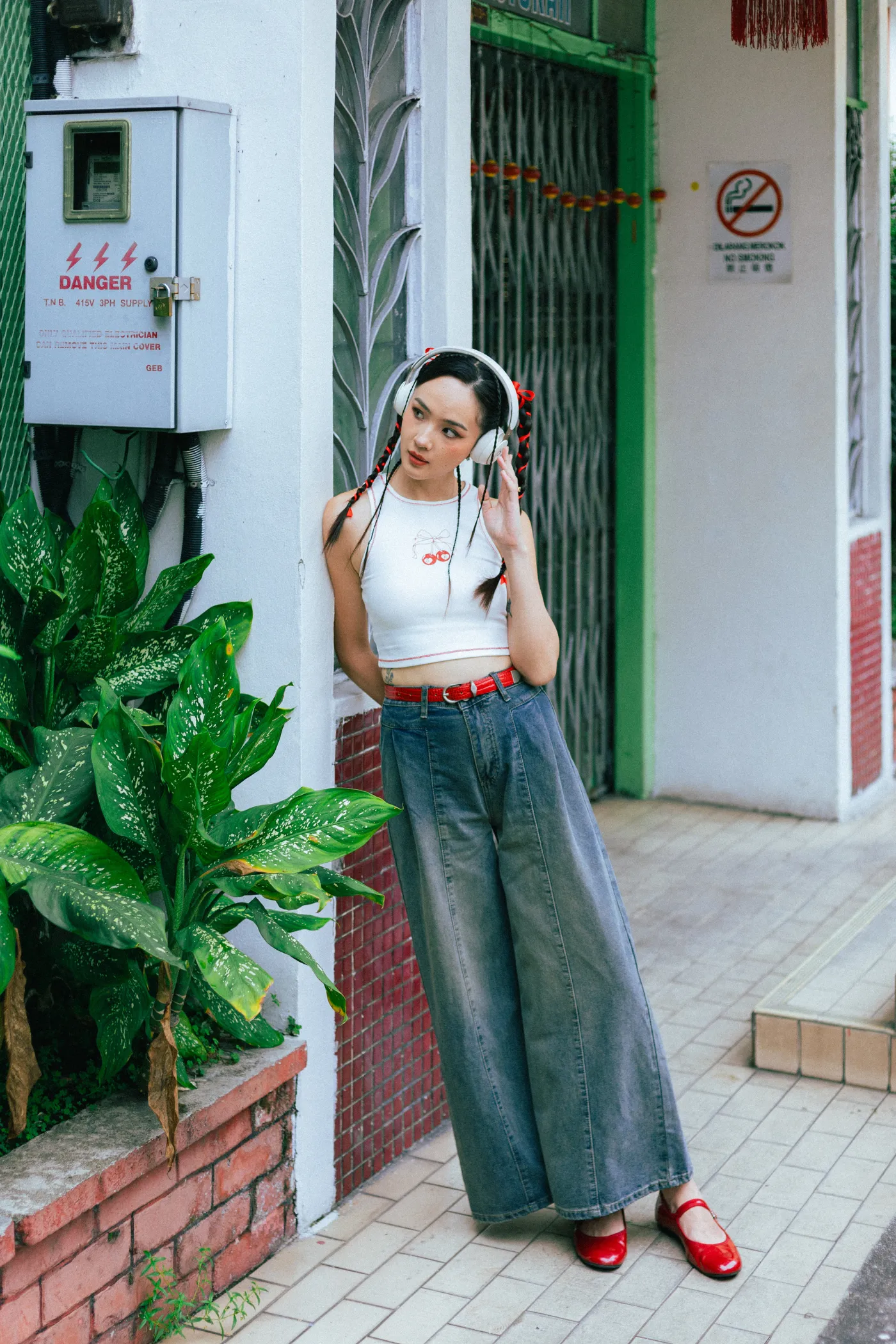 City Walk Comfy Weekend Getaway Regular Bryton Wide Leg Denim Jeans