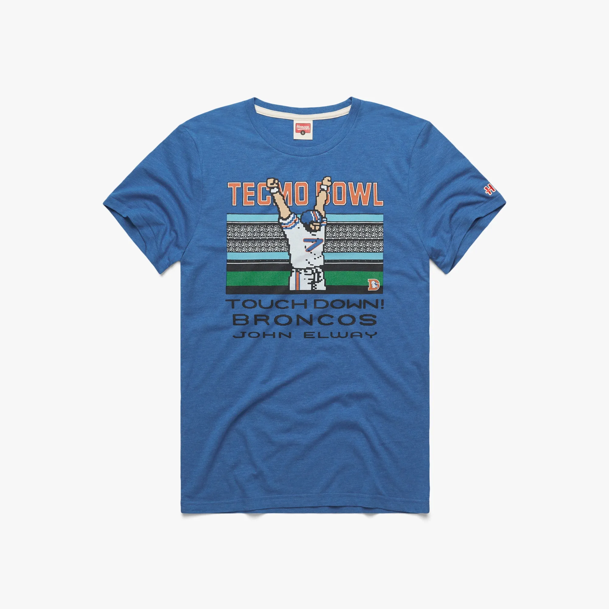 Urban Fit Basic Wear Tecmo Bowl Broncos John Elway
