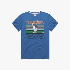 Urban Fit Basic Wear Tecmo Bowl Broncos John Elway