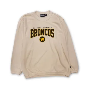 Layer Minimal Bold Broncos Sandwash Crewneck