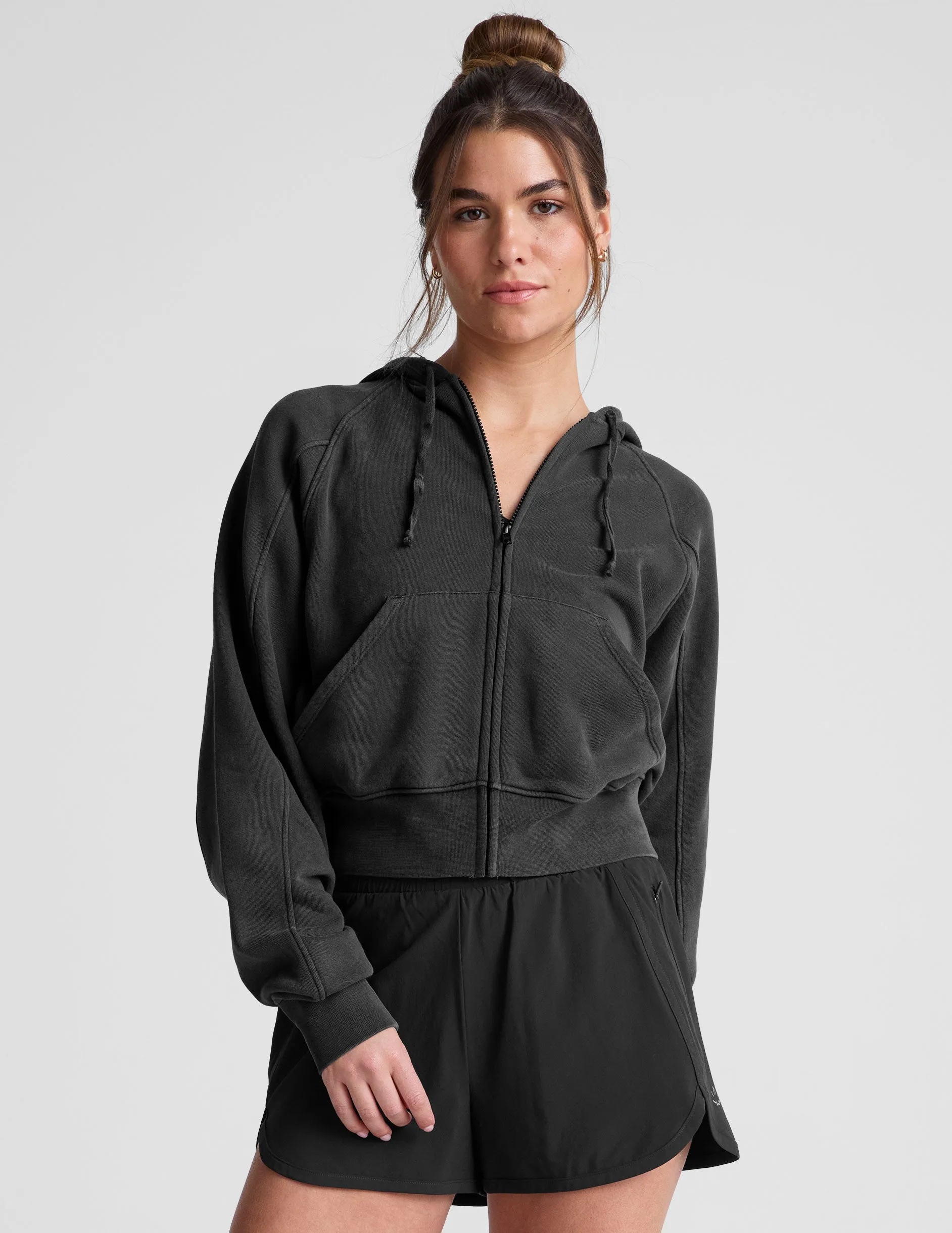 Sporty Look Athletic Hoodie Cali Zip Up Hoodie