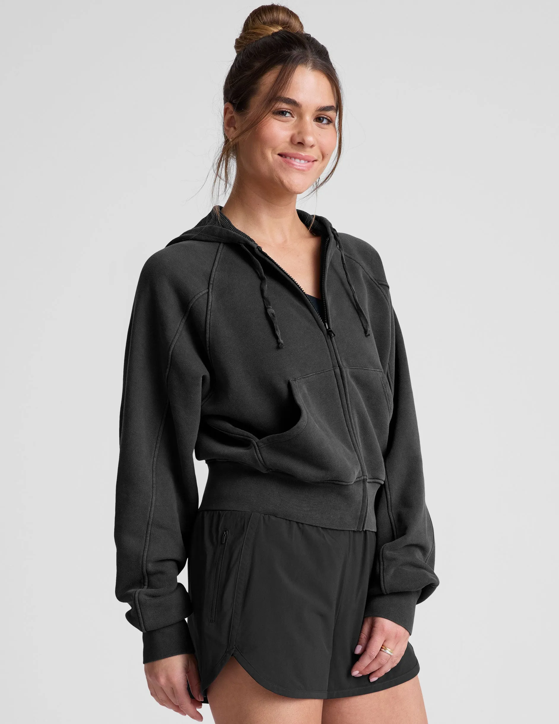 Fashionable Look Cali Zip Up Hoodie