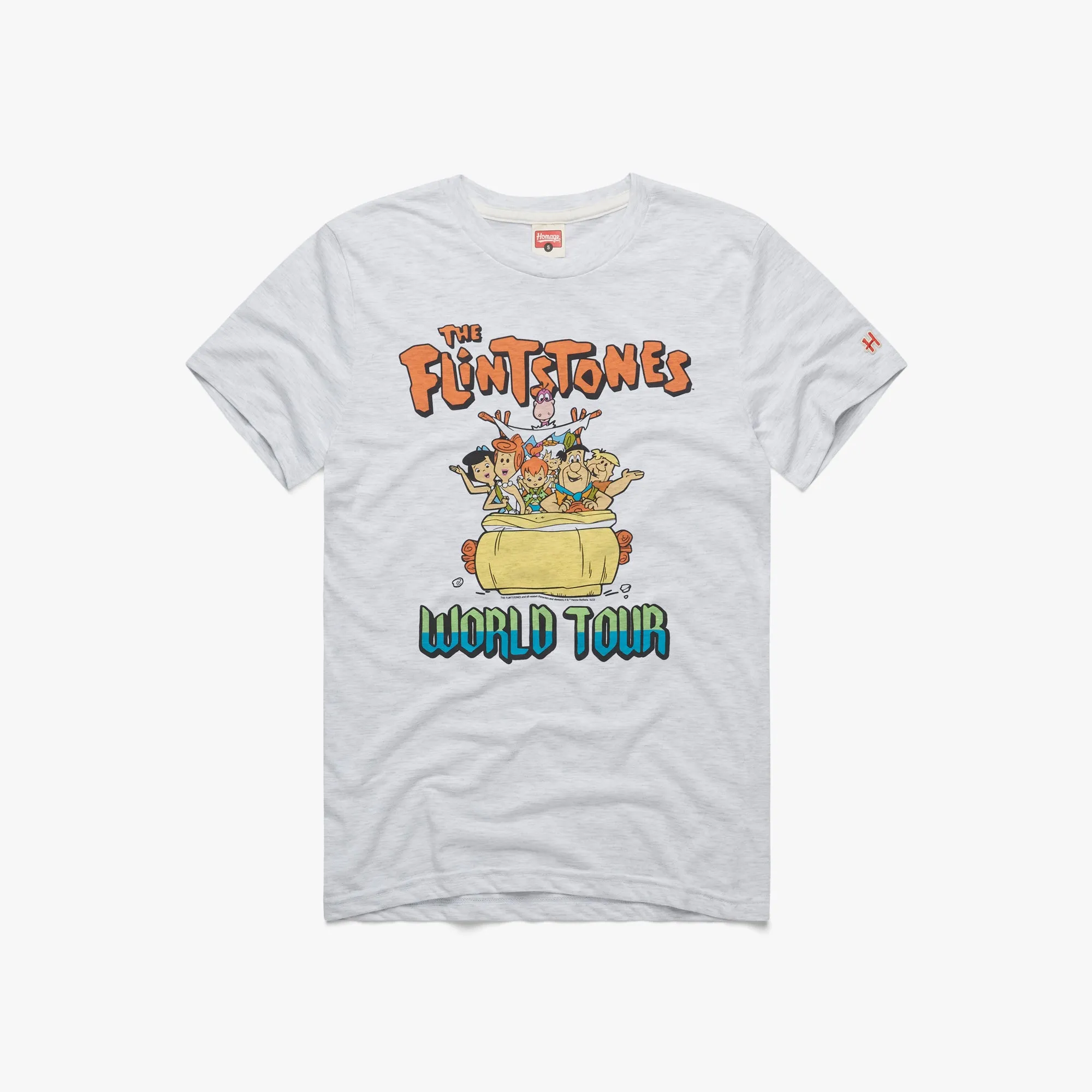 The Flintstones World Tour Casual Flex Design Fashion BEST SELL
